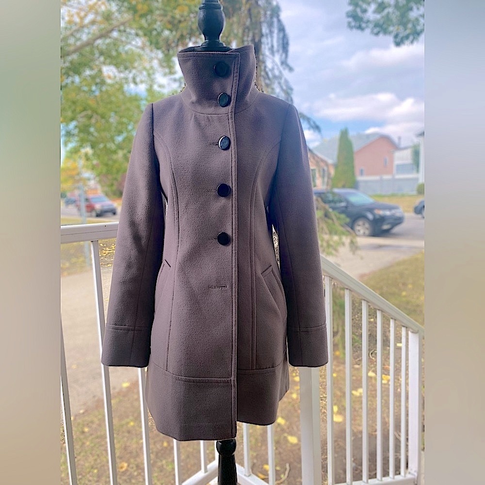 Le Chateau Funnel Neck Coat
